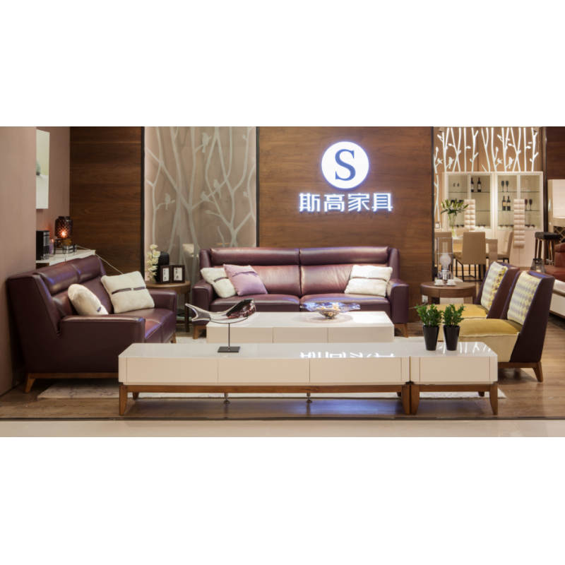 斯高家具 幸福系列 1053b沙发三位