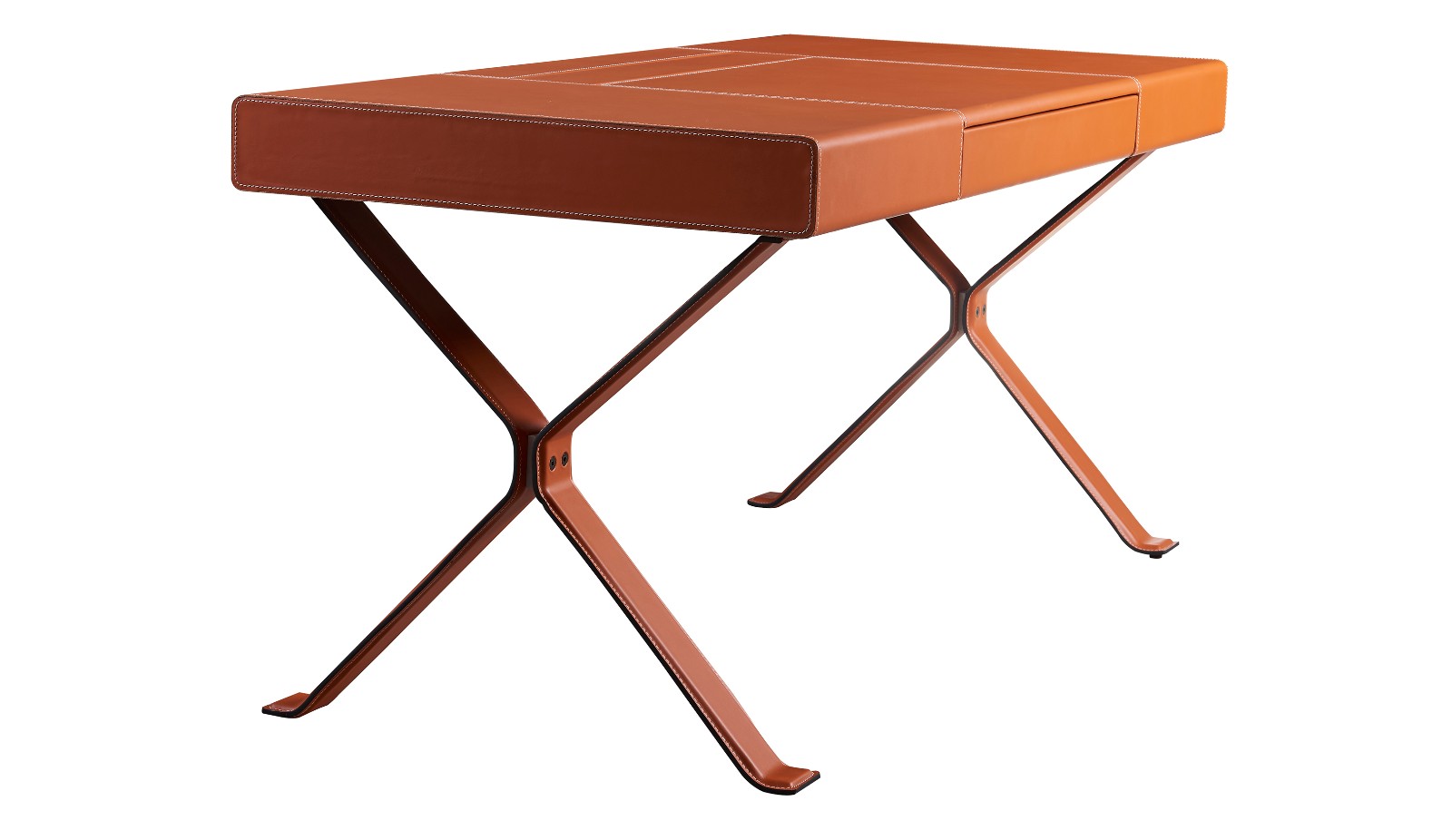 自由空间 现代简约 头层牛皮 书桌od-28