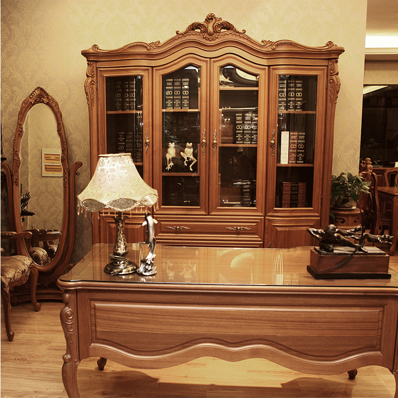 柚木大师1008型缅甸柚木穿衣镜