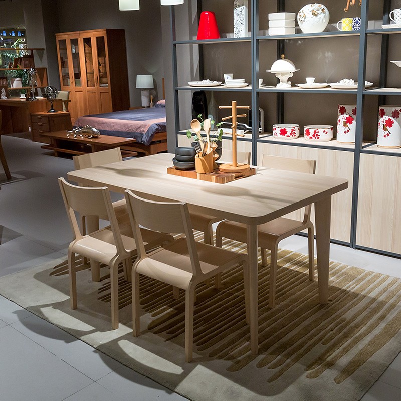 曲美(qm)曲美家居现代简约餐椅/现代轻北欧餐厅餐桌