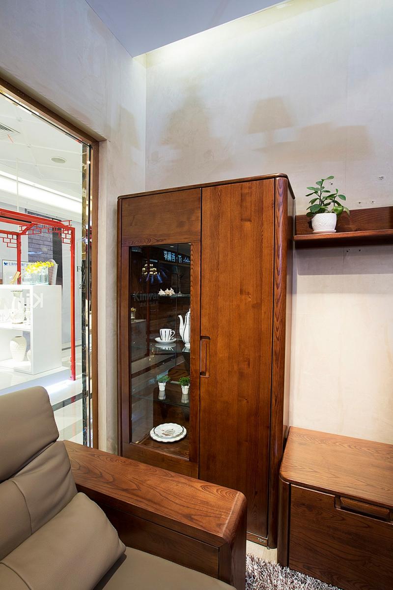 kinwai健威人性家具,白蜡木纯实木家具,客厅 装饰柜