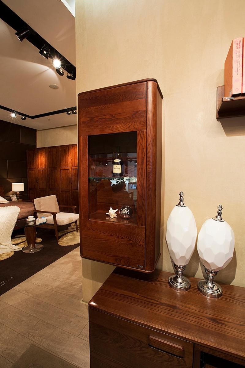 kinwai健威人性家具,白蜡木纯实木家具,客厅 装饰柜吊柜