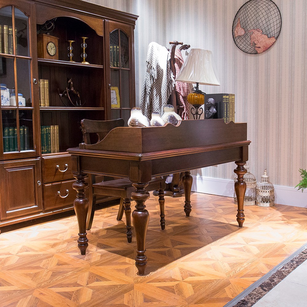 仁豪-摩迪卡实木书桌xt-2902