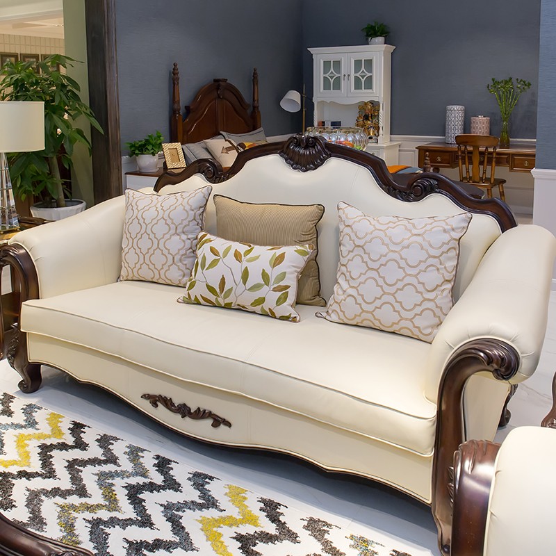 奥芬达 美式 桃花心木 客厅 沙发