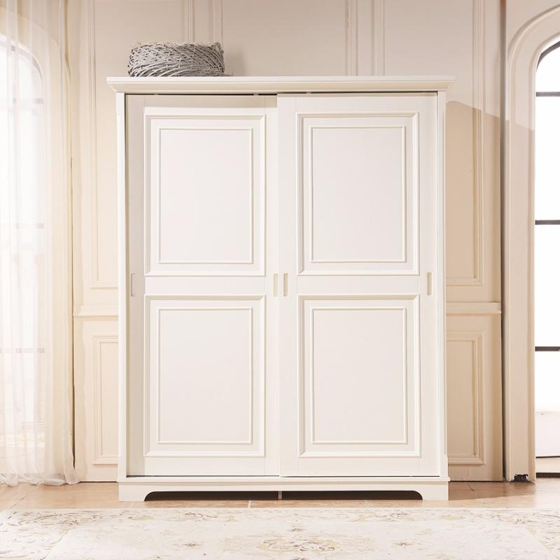 北尚 美式 模压衣柜整体定制 衣柜门板定制