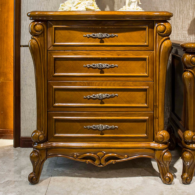 奥玛尼 欧式风格 紫金木 卧室家具 四斗柜